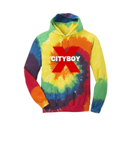 Load image into Gallery viewer, CITYBOY print Port &amp; Company® Tie-Dye Pullover Hooded Sweatshirt or Similar
