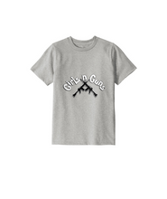 Load image into Gallery viewer, Girls n Guns print District Youth Re-Tee
