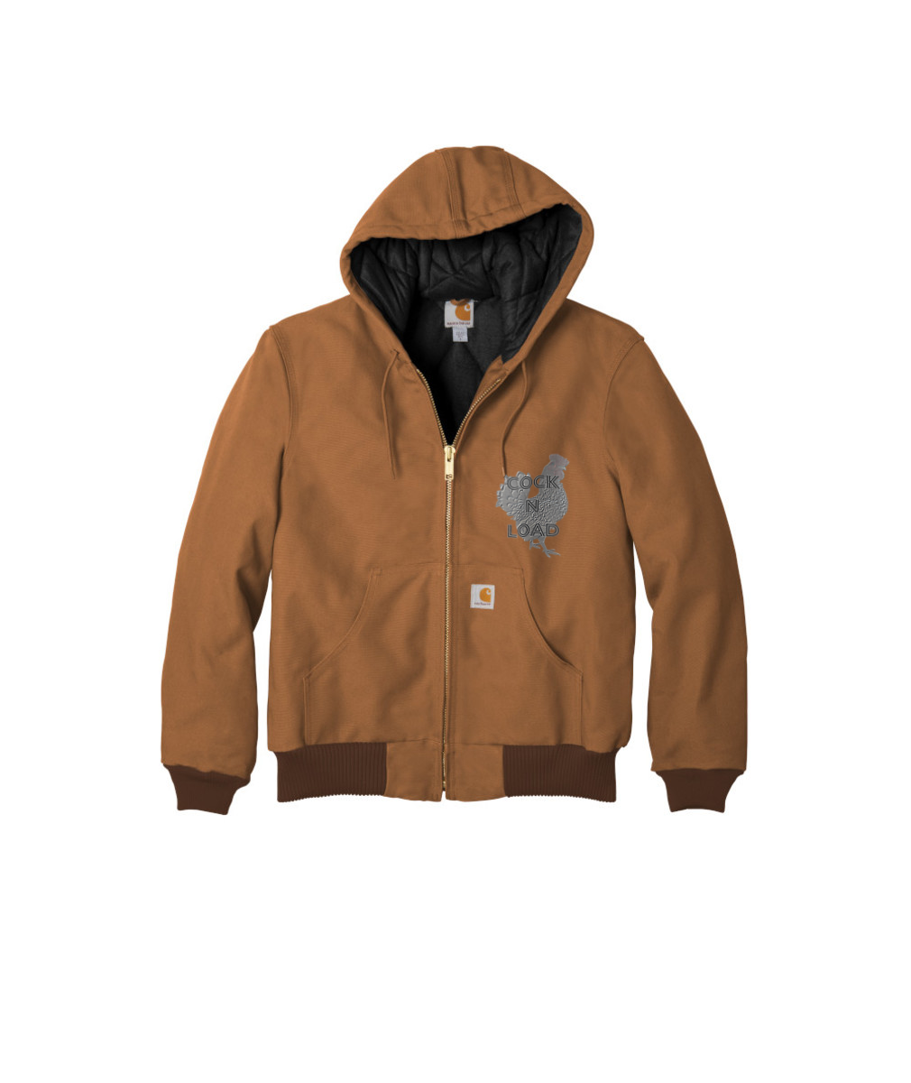 Cock n load Carhartt Quilted-Flannel-Lined Duck Active Jac