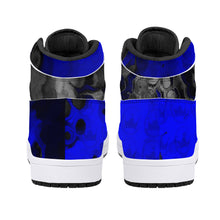 Load image into Gallery viewer, Jaxs n crown print D16 High-Top Leather Sneakers - Black
